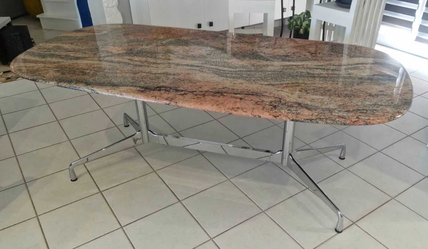 Table by Charles and Ray Eames for Herman Miller, from 1990.