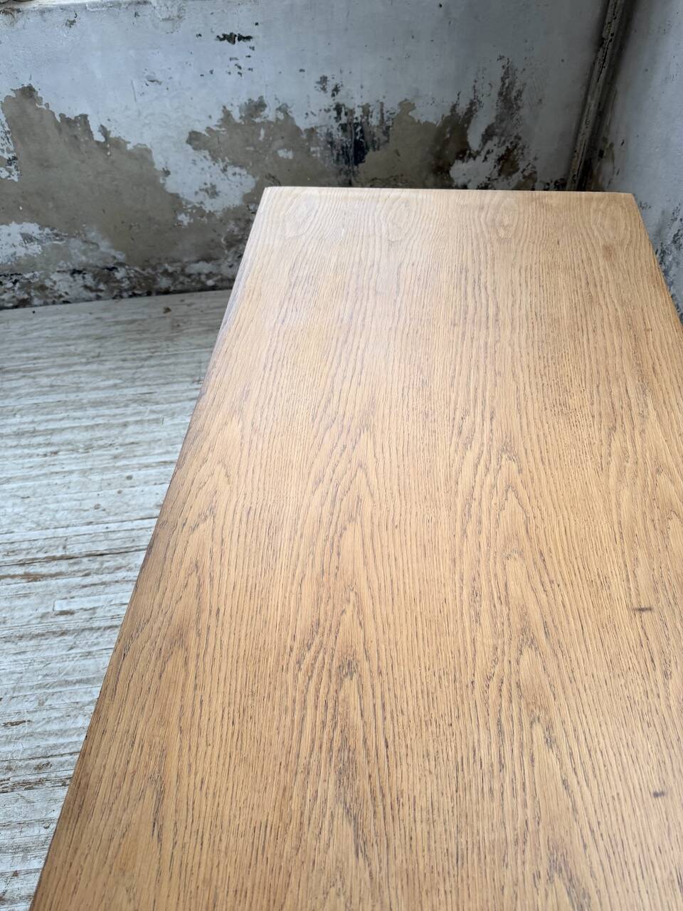 Oak veneer desk 1950