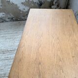 Oak veneer desk 1950