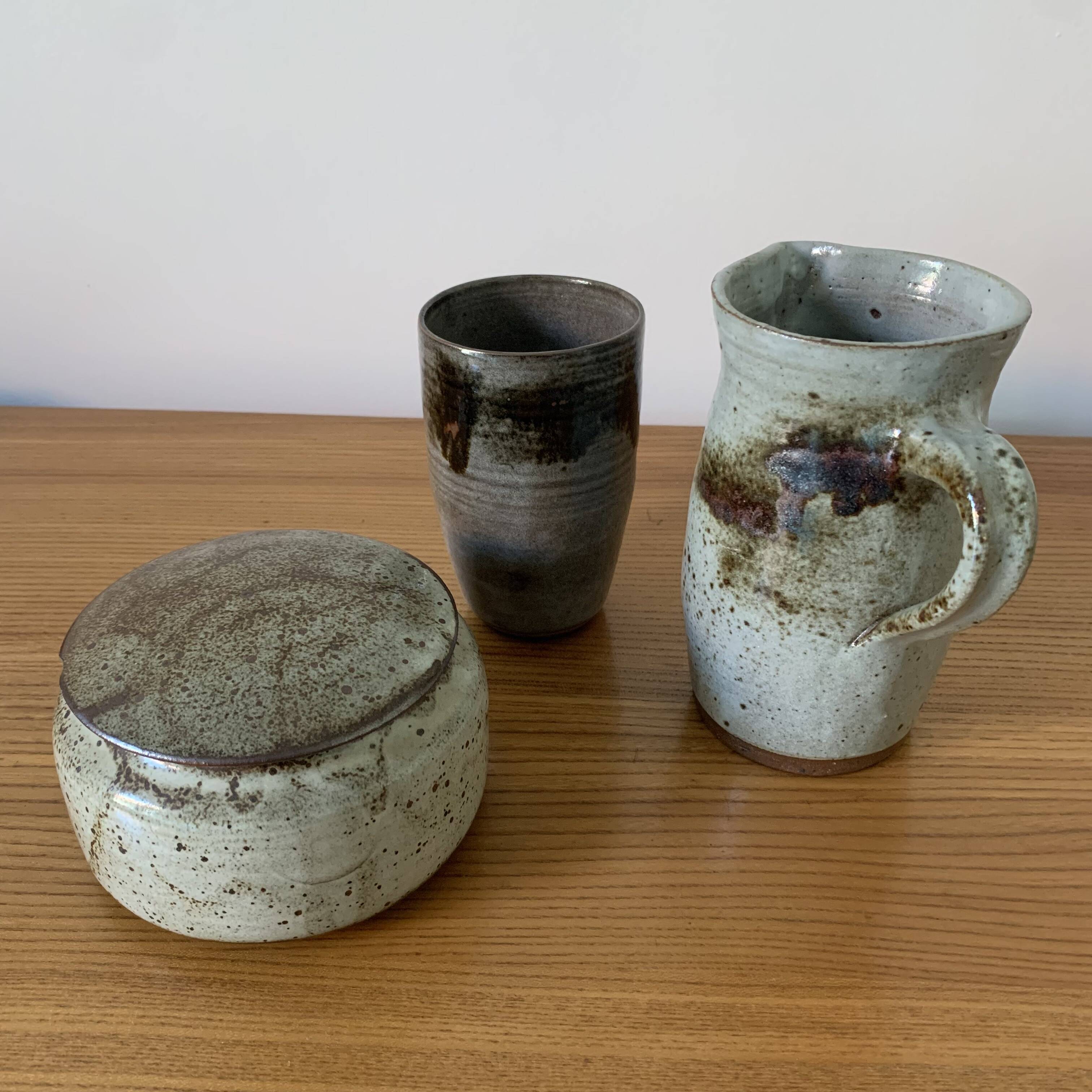 3-piece stoneware set