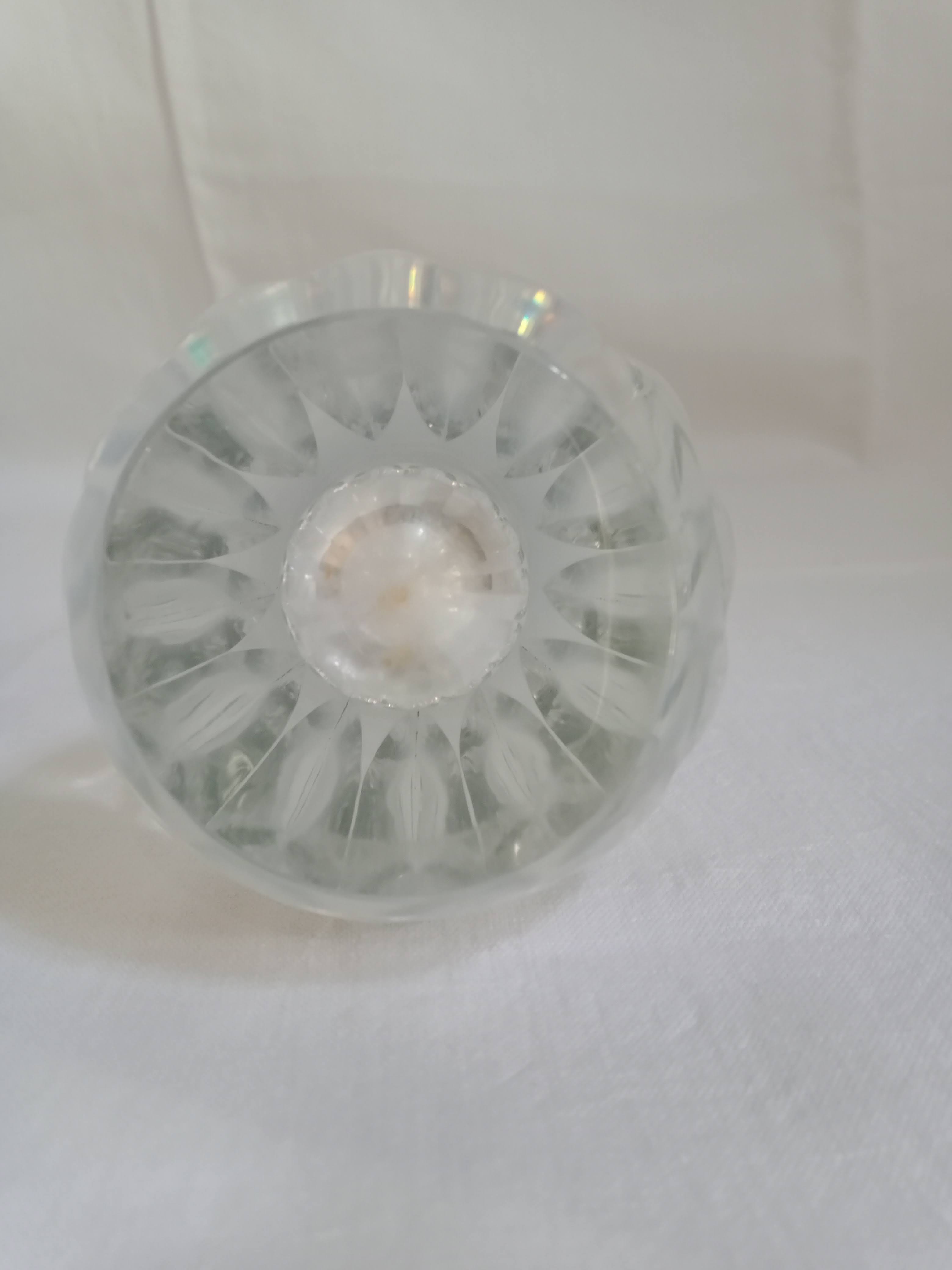 Baccarat crystal vase