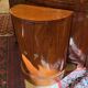 Antique Biedermeier Demi-Lune Mahogany Cabinet 1820