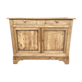 Parisian buffet in raw wood