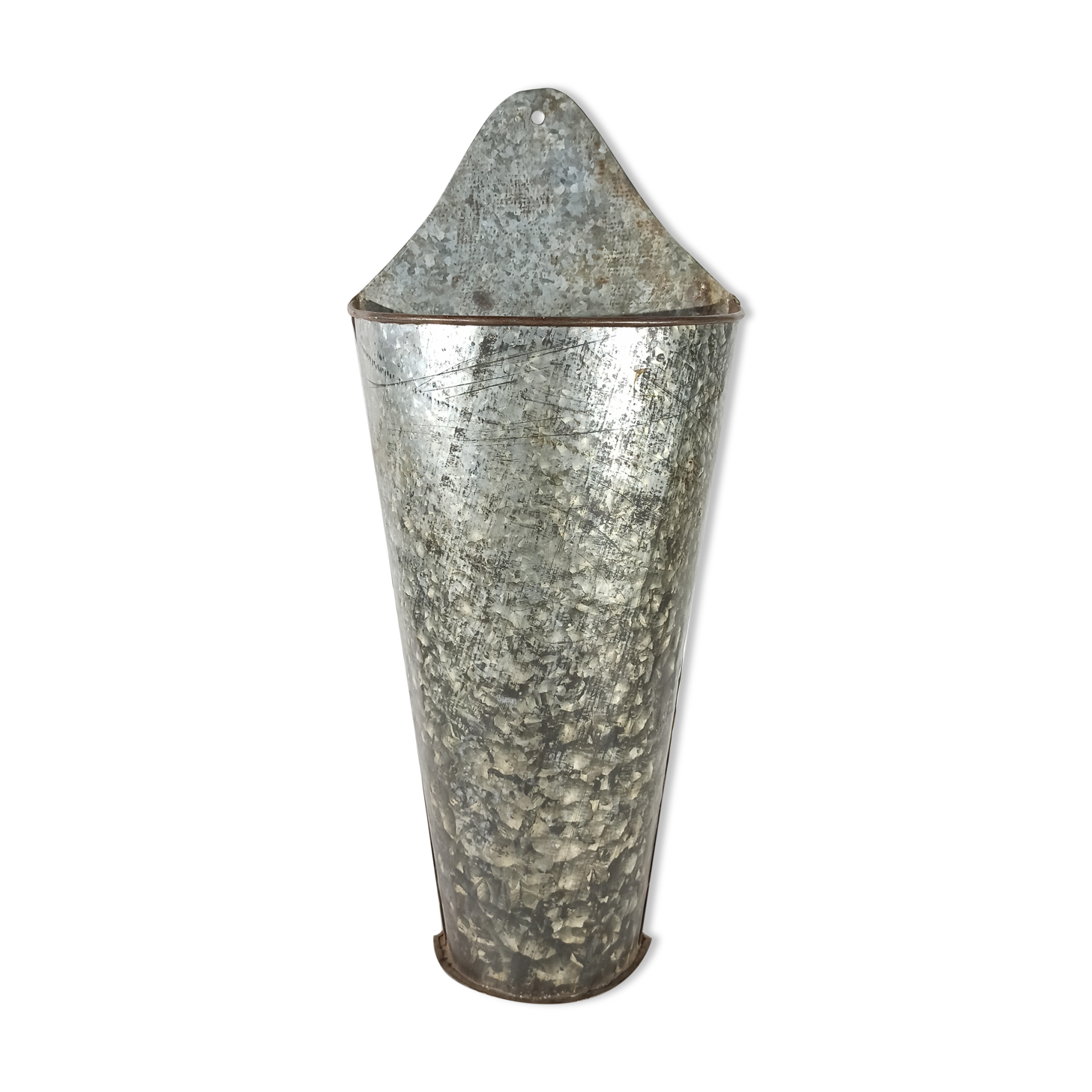 Zinc flower pot