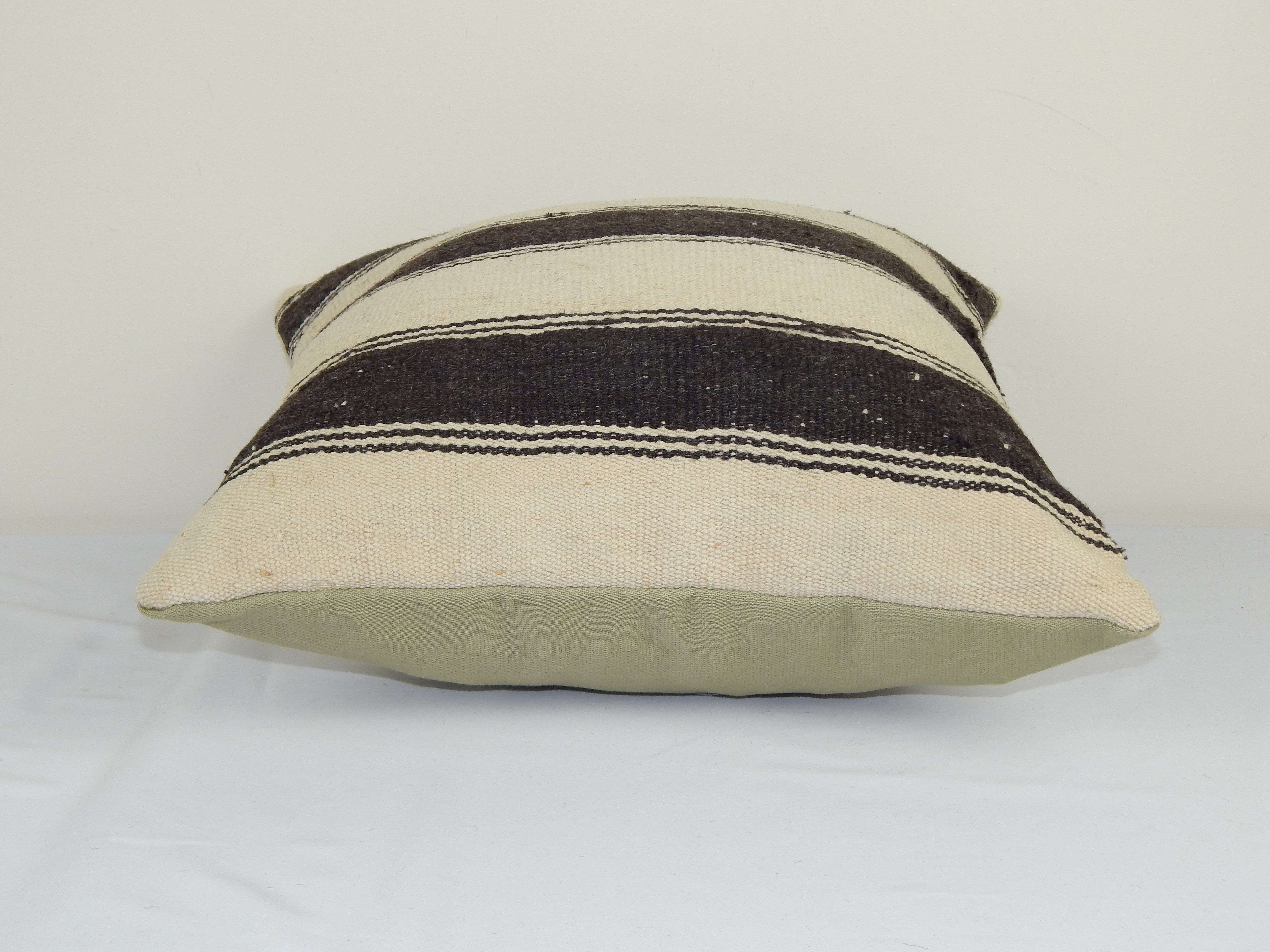 turkish hemp cushion cover striped ak173