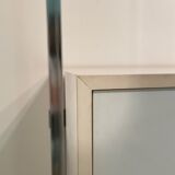 Modular floor/ceiling library with sideboard and secretary