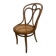 Curved wooden chair
