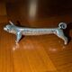 Set of 6 animal-shaped silver-plated knife rests
