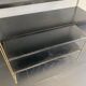 Etagère vintage 1960 String murale noir doré - 60 x 48 cm