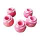 Lot de bougeoirs forme bouton de rose