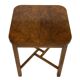 Art Deco side table walnut wood design 30's