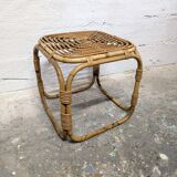 Table d'appoint en rotin