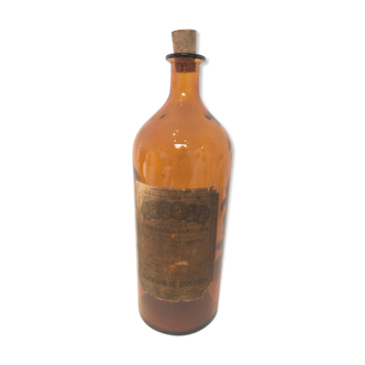 Bottle of ochre apothecary 1900