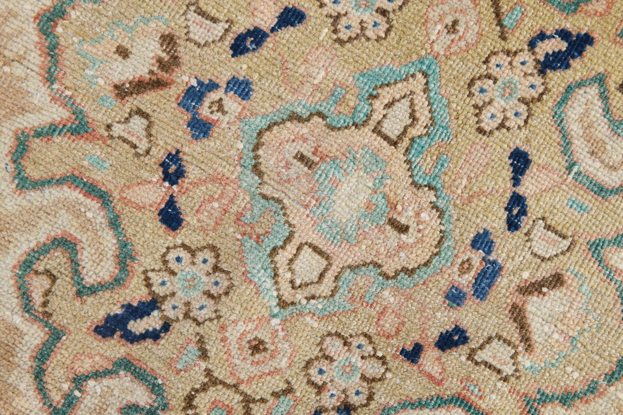 Tapis persan oversize Earthly & Blue. 301x373 cm