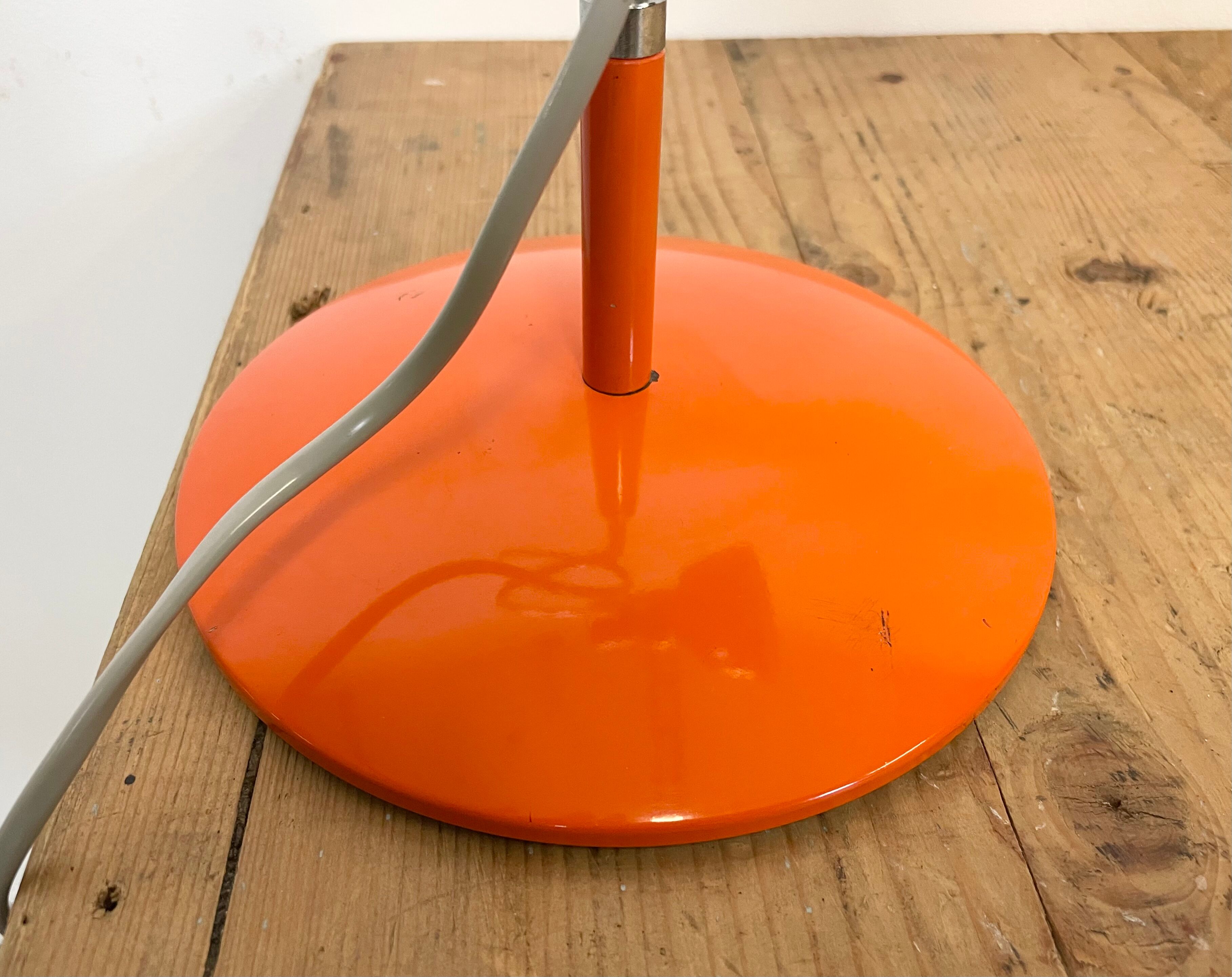 Orange Table Lamp by Josef Hurka for Napako, 1960s