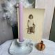 Old porcelain candle holder