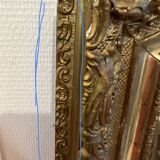 Grand miroir ancien de style Louis XV