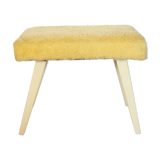 Folding stepladder stool