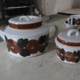 service a the annee 70 en gres decore main arabia