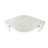 Roche Bobois coffee table formed in travertine 1970/80