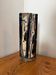 Grand vase design en céramique émaillée signé peint à la main vintage