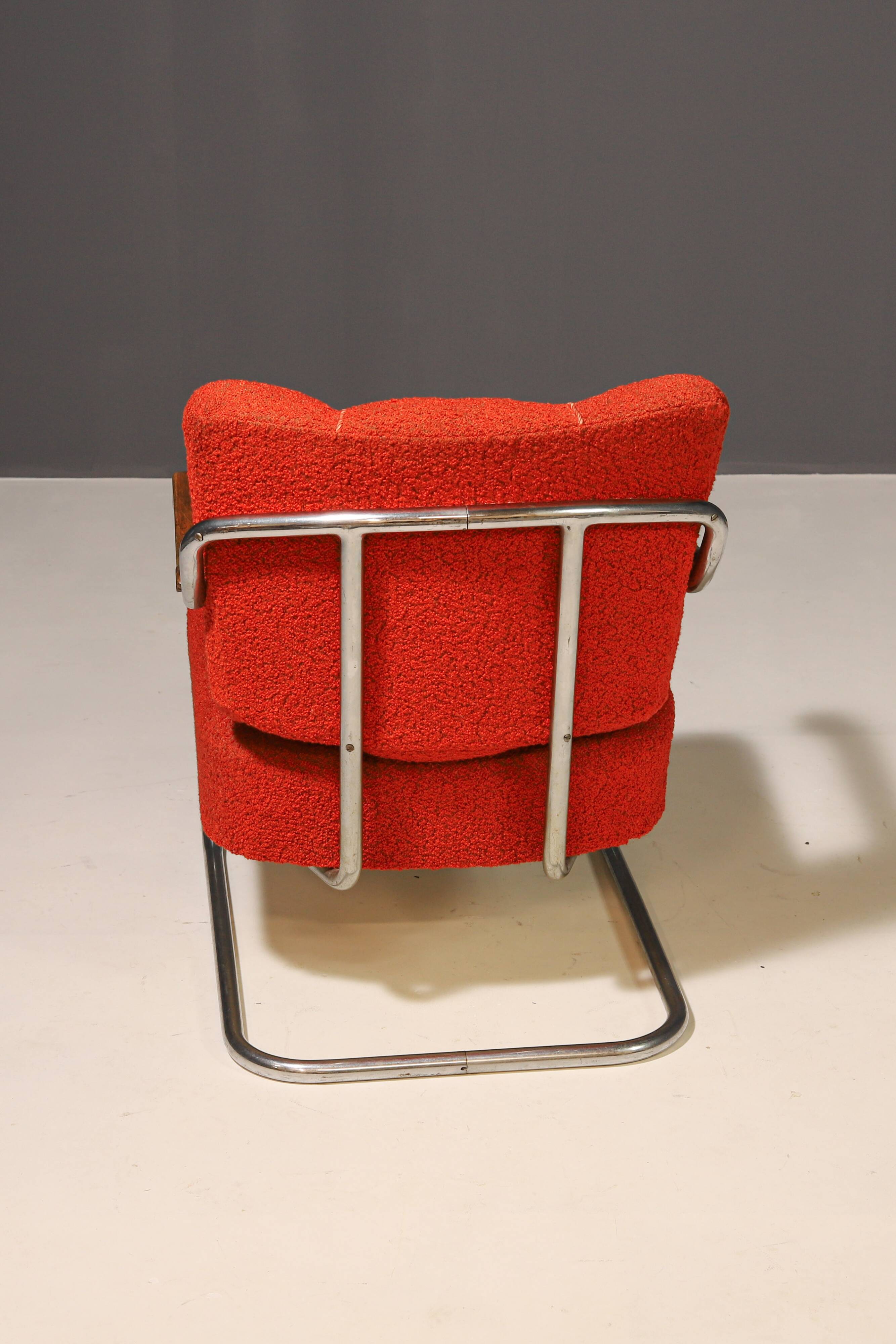 Pair of Bauhaus cantilever armchairs | Thonet, 1930s