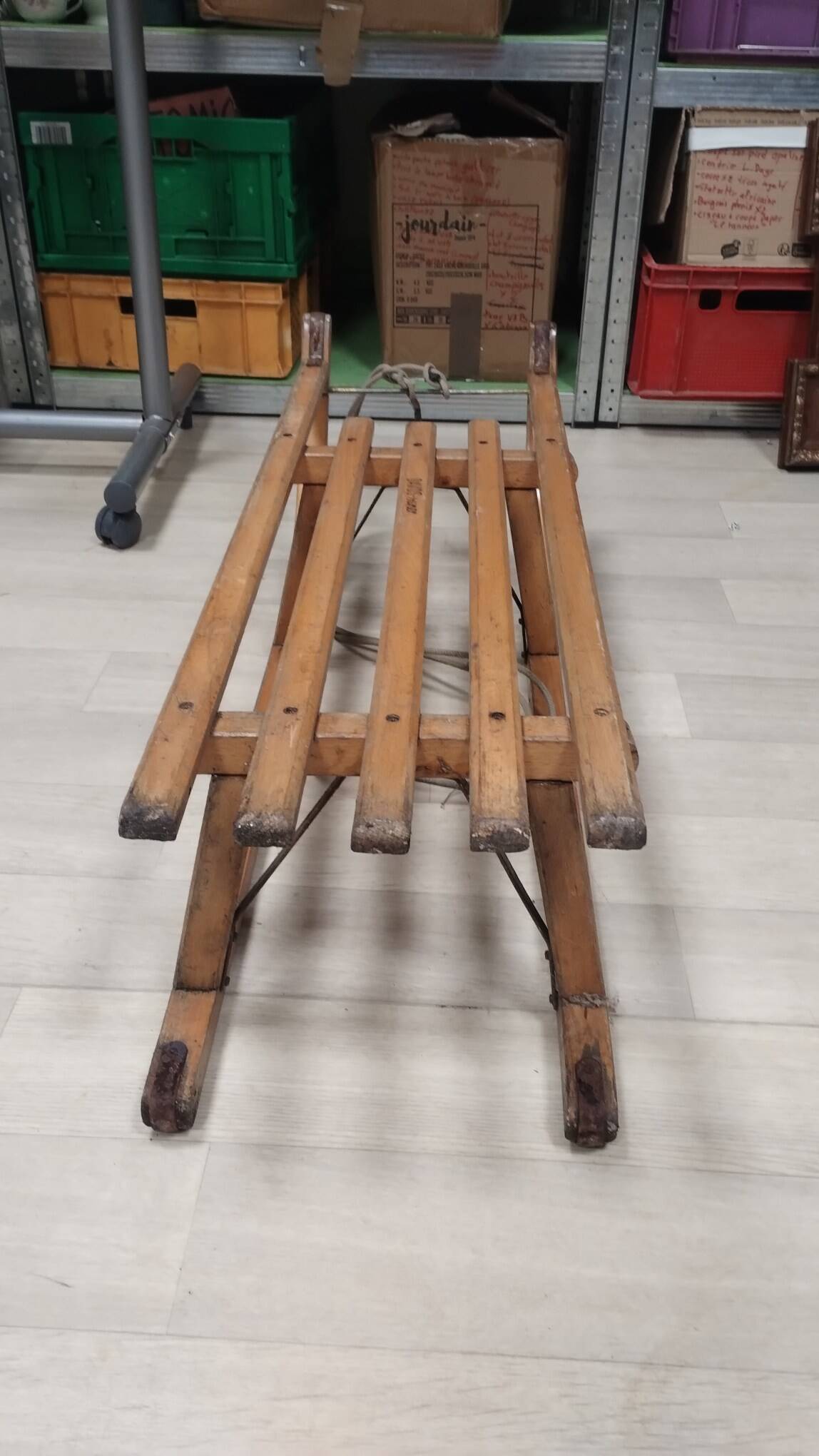 Luge vintage "Davos super"