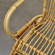 Rocking chair en rotin
