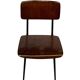 Vintage Marko holland industrial school chair 60's netherlands design