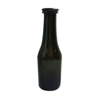 Old blown glass bottle