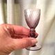 Liquor or drop service in hartzwiller crystal of purple color