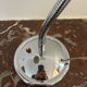 Vintage chrome flexible table lamp - 1960s