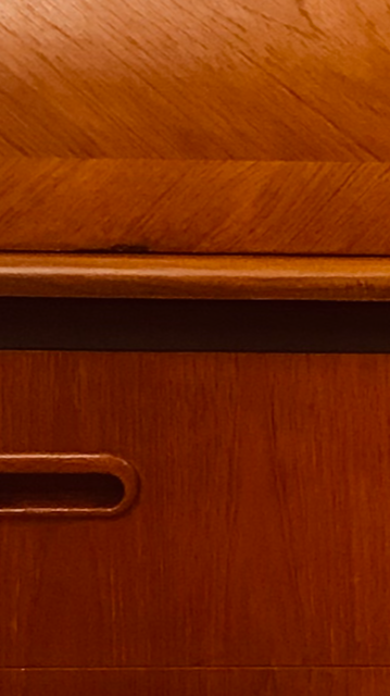 Scandinavian cylinder secretary egon ostergaard