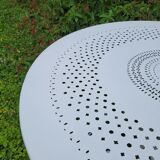 Wrought iron garden table