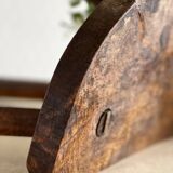 Tabouret paysan en chêne