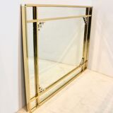Graphic mirror by Belgochrom 105x80cm