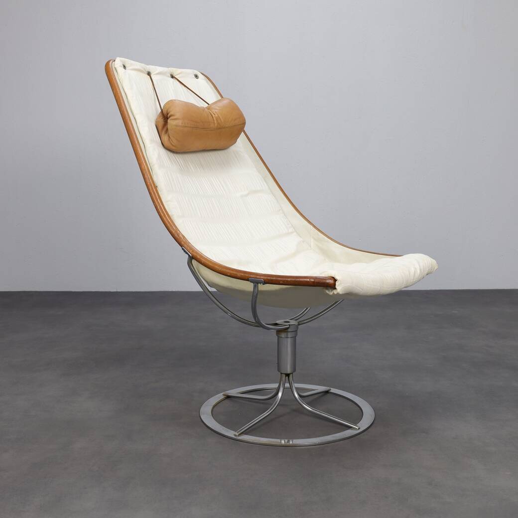 Fauteuil pivotant « Jetson » de Bruno Mathsson pour DUX, années 1970