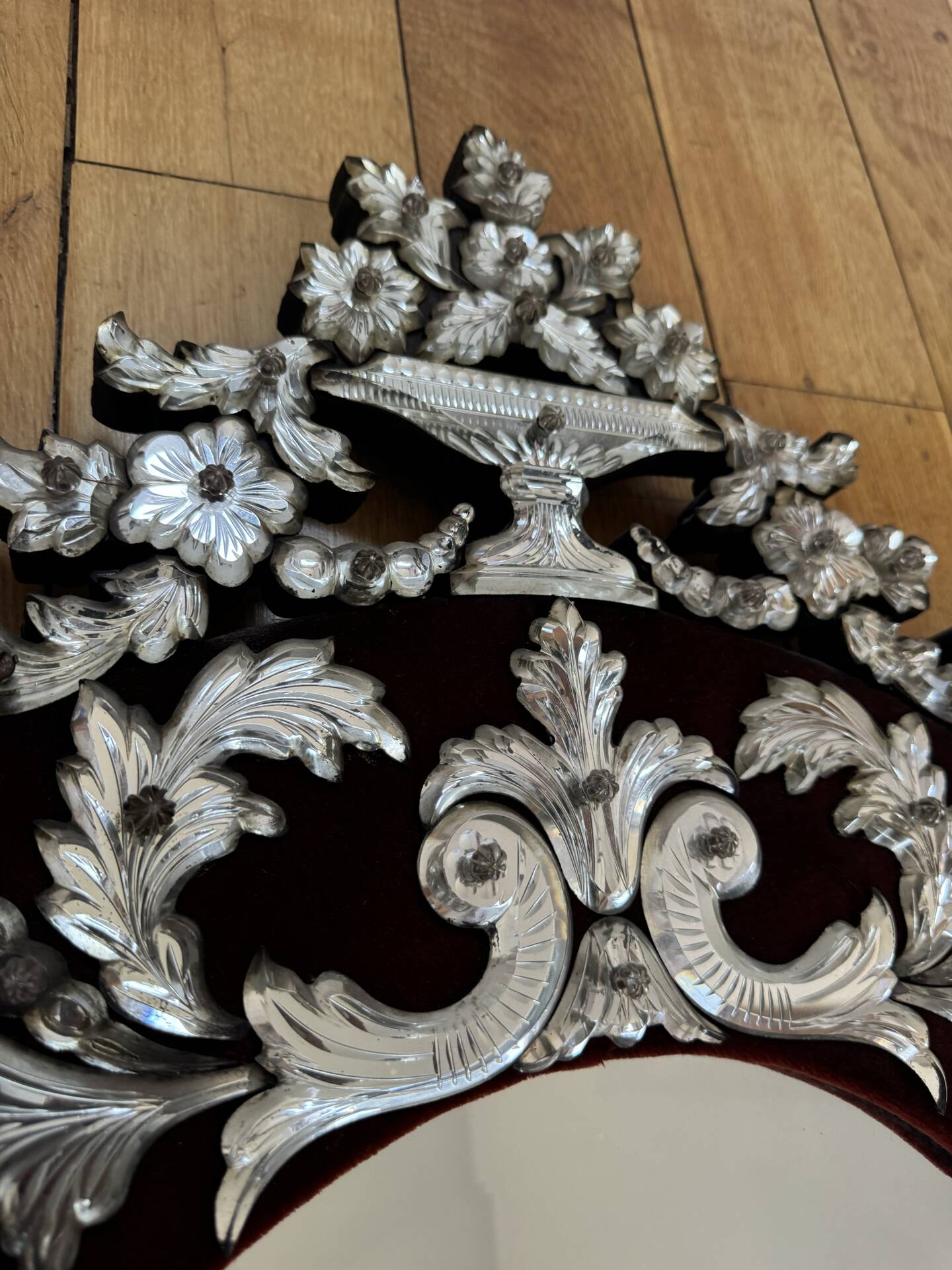Napoleon iii antique mirror