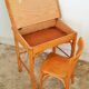 Chair and desk, child desk Baumann
