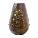 Art deco copper vase