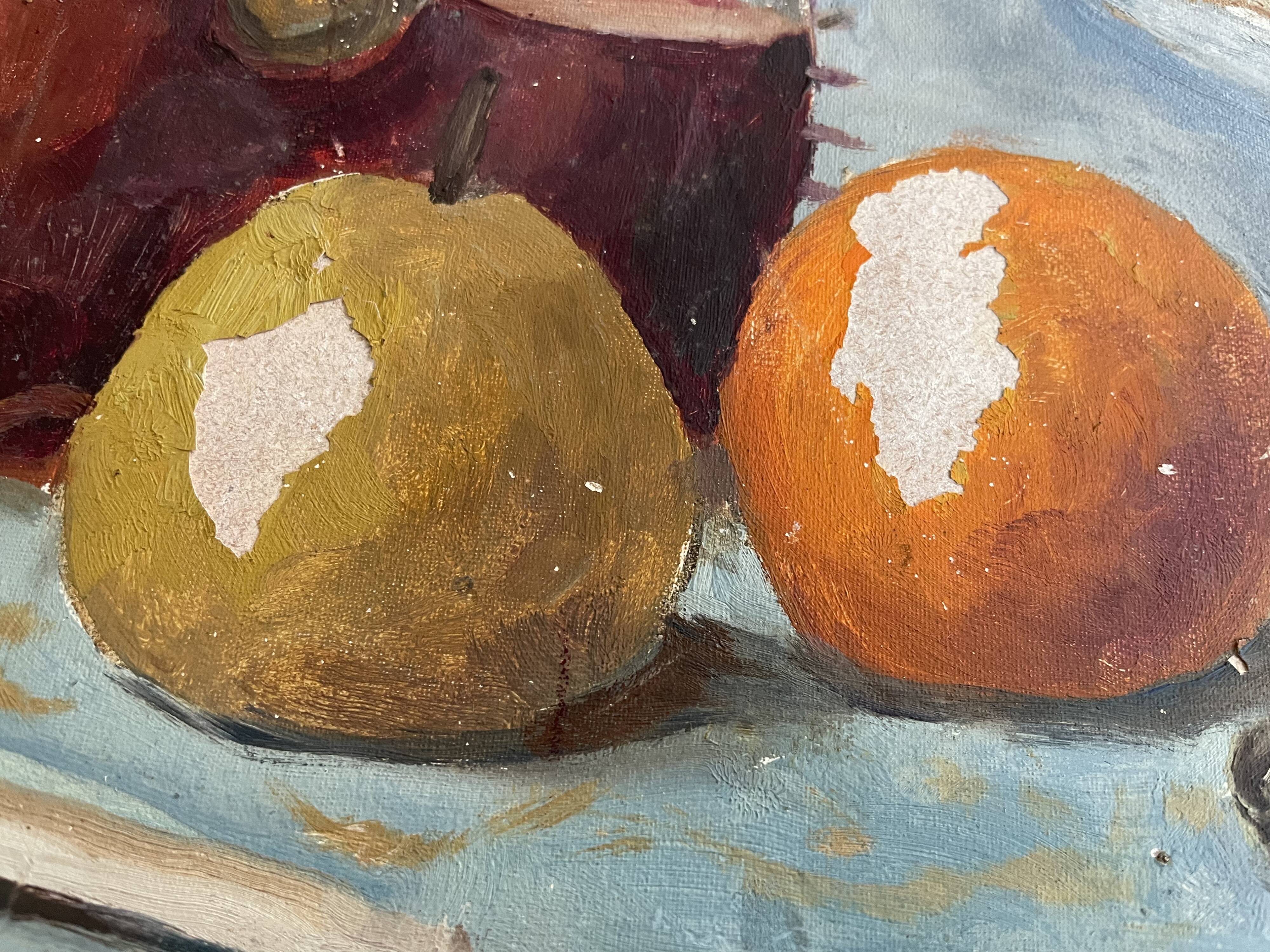 Still life on panel