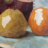 Nature morte sur panneau
