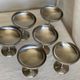 Set of 6 vintage ice cream bowls by Guy Degrenne from the 1980s.