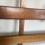 Vintage wall coat rack hooks circa