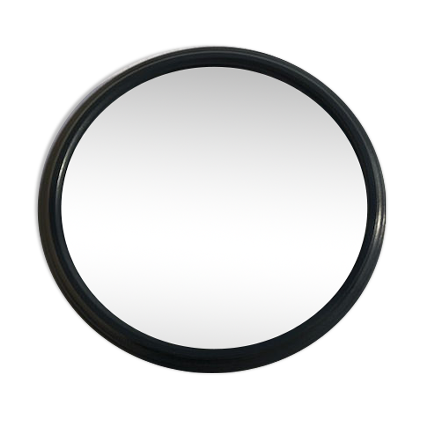 Mirror round wood 50s