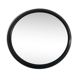 Mirror round wood 50s