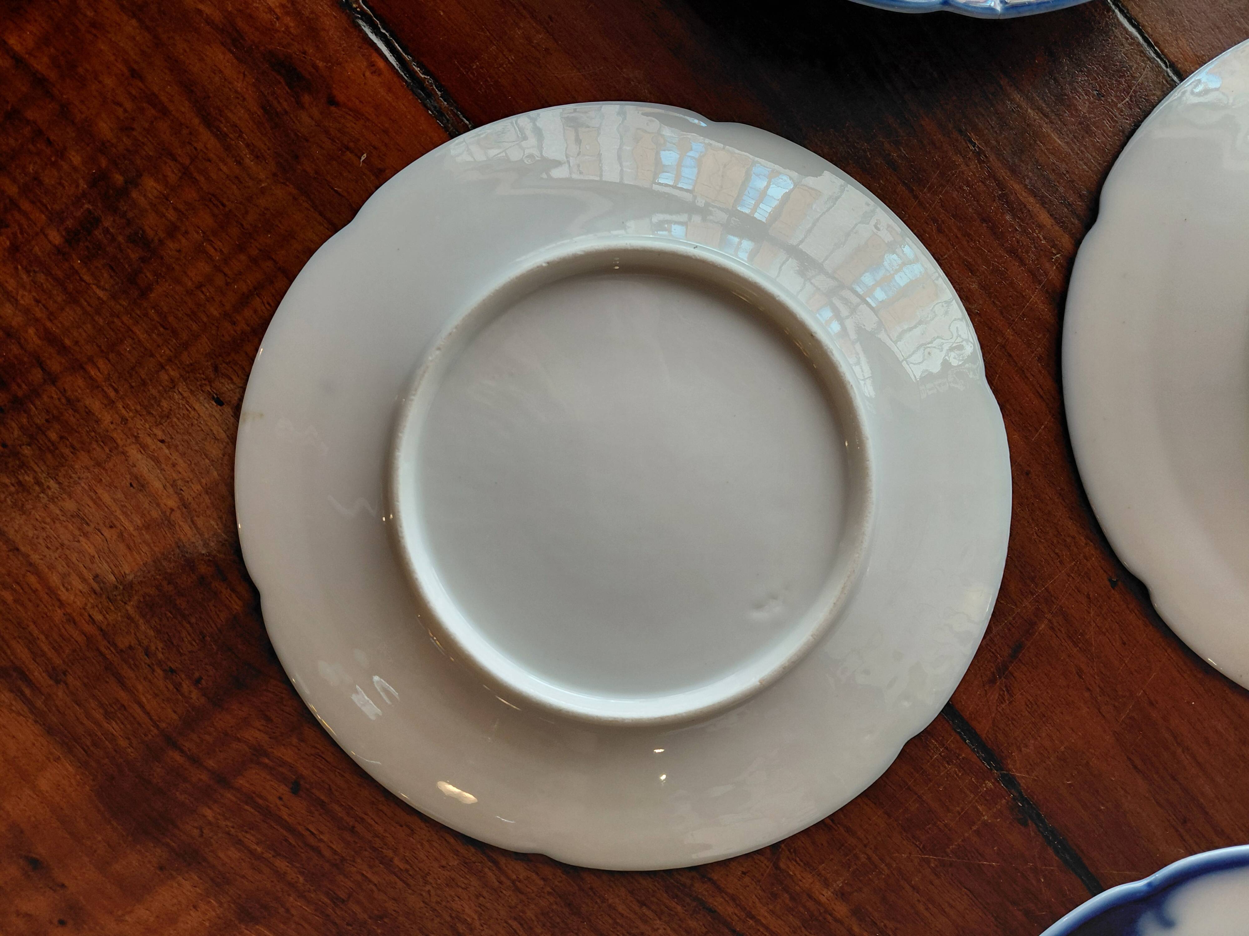 Valentine plate series 19th century
