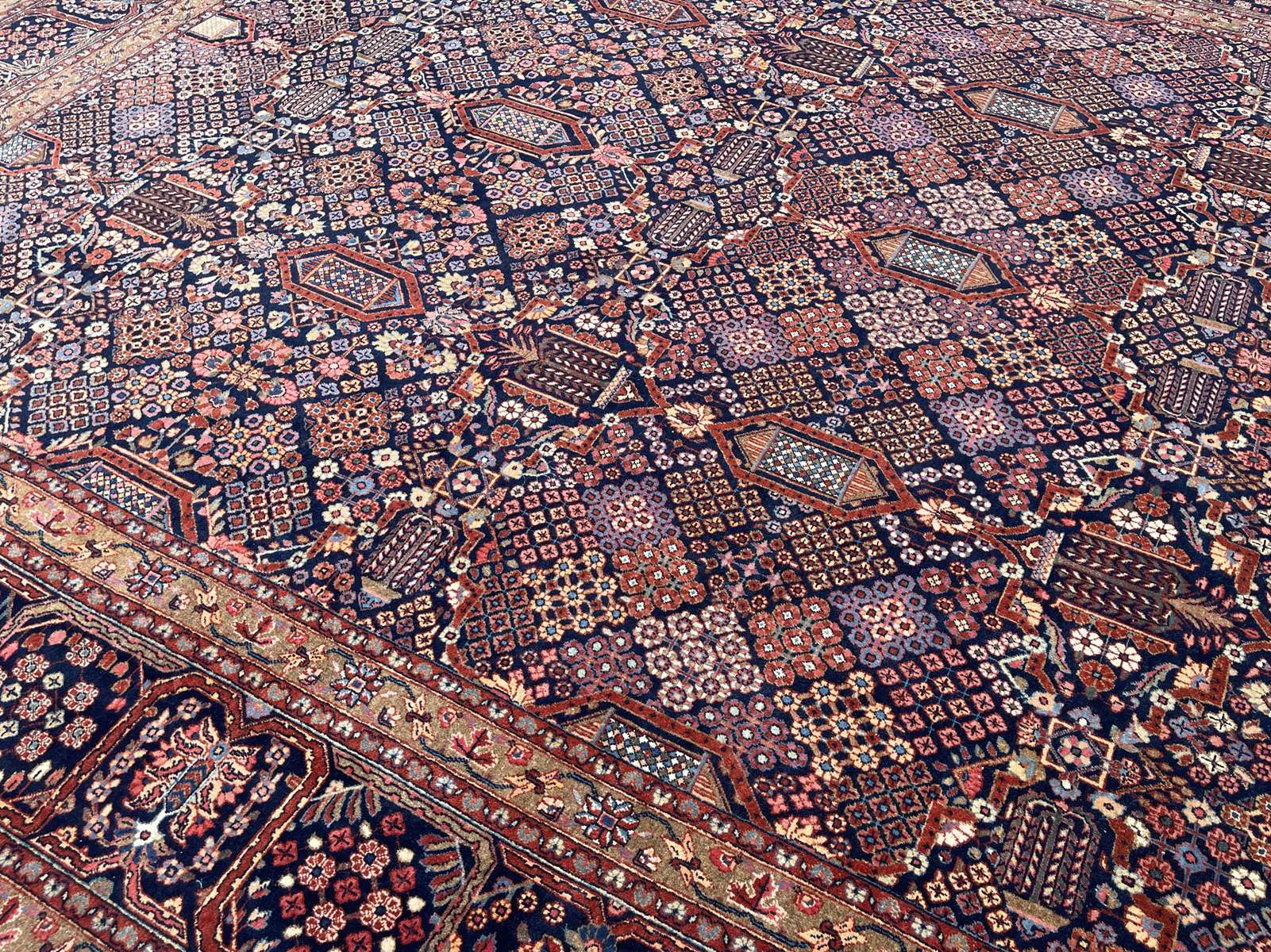 handmade wool Iranian rug