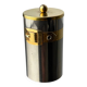 Maria Pergay's style belt buckle cigarette box, France, 1970s