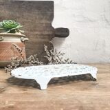 Enamelled cast iron flat